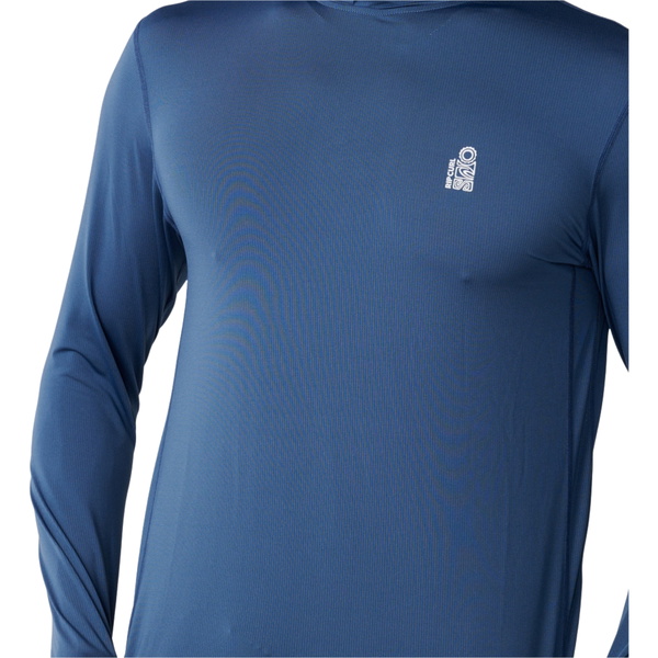 2026 Rip Curl Mens S-Series UPF Hooded Rash Vest 182MRV - Light Navy